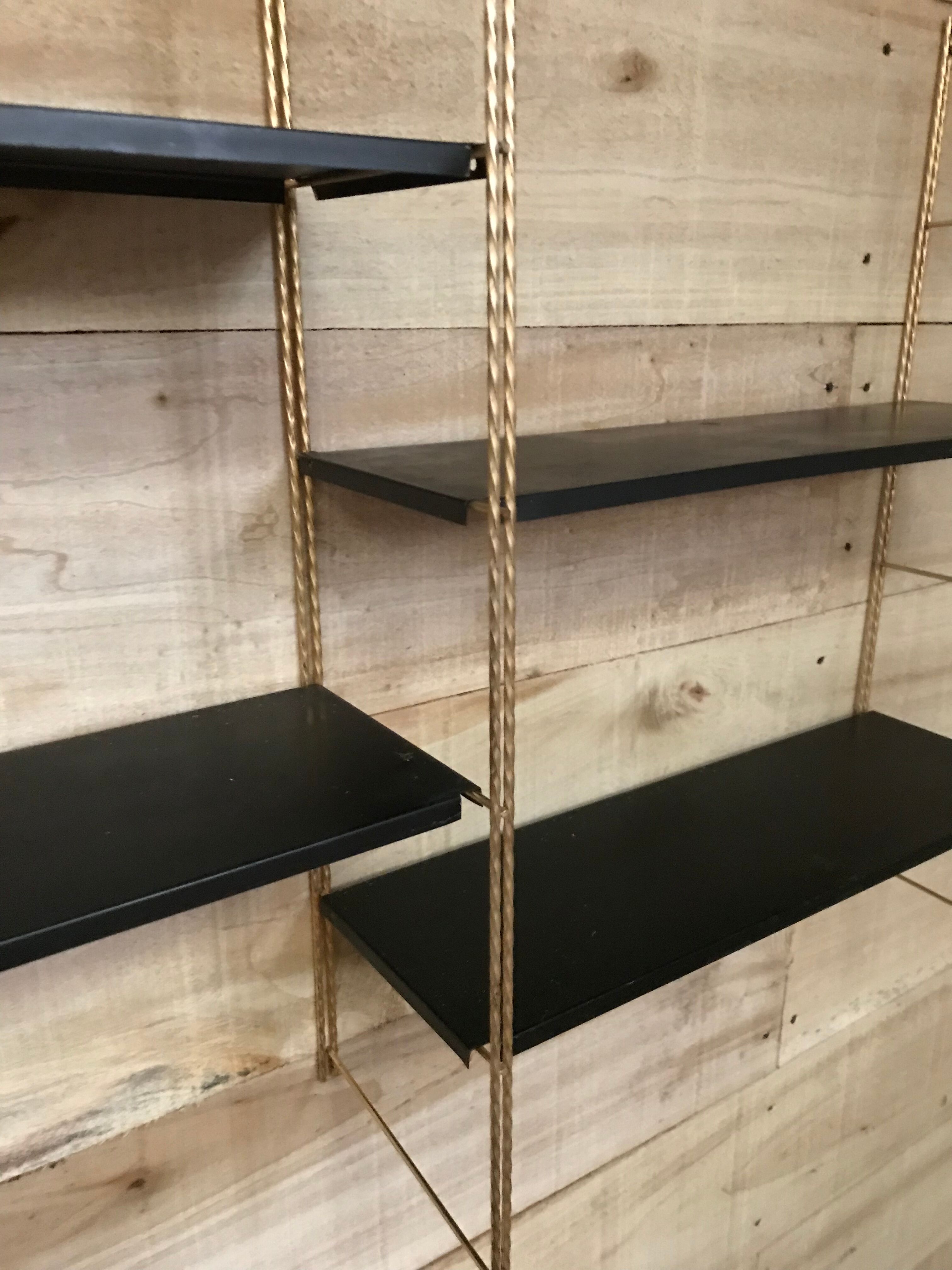 Wall shelf string vintage 60