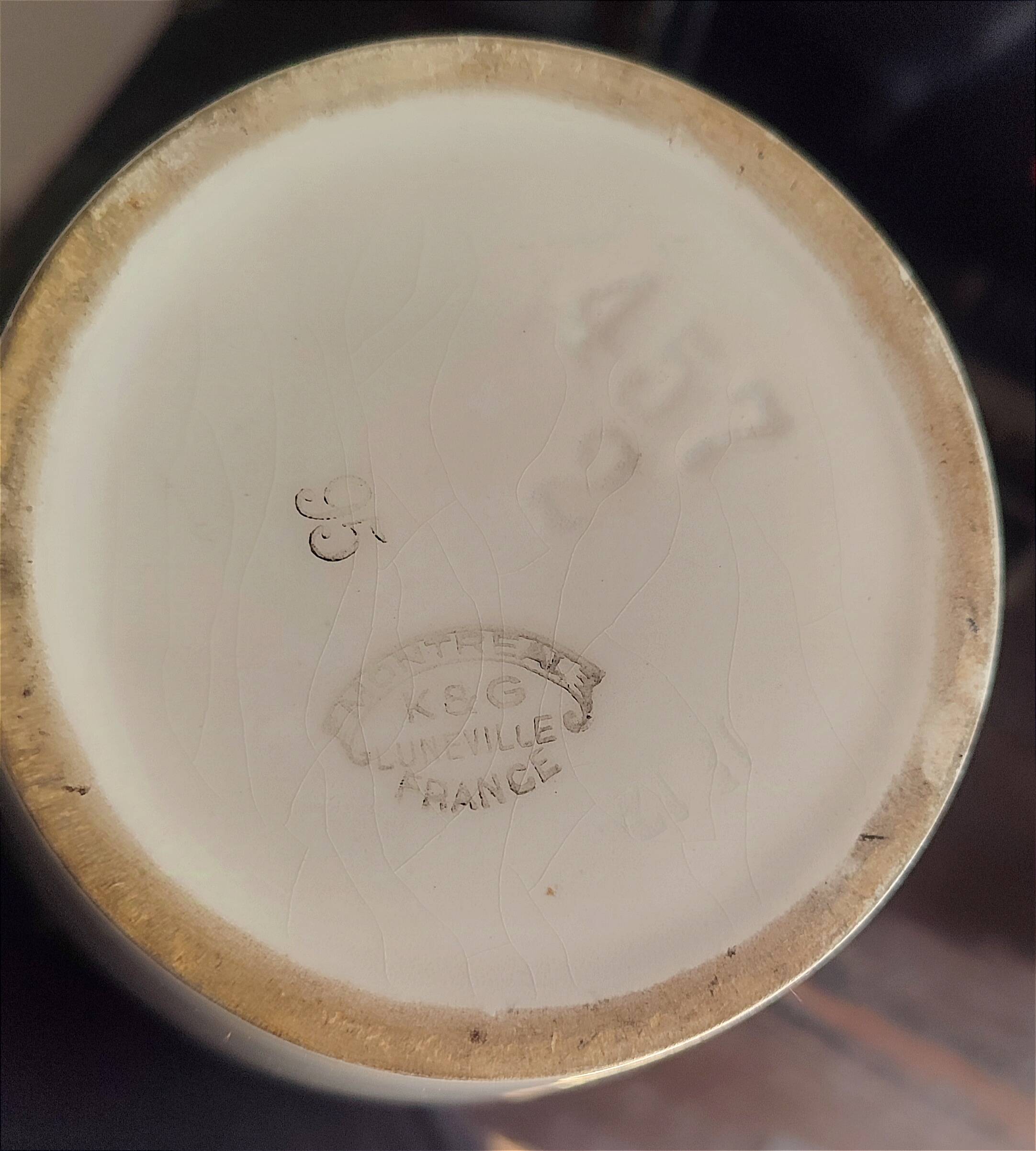 Rare Art Deco ensemble – Geo Condé (1925) – K G Lunéville