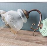 Set of 2 old wall lights