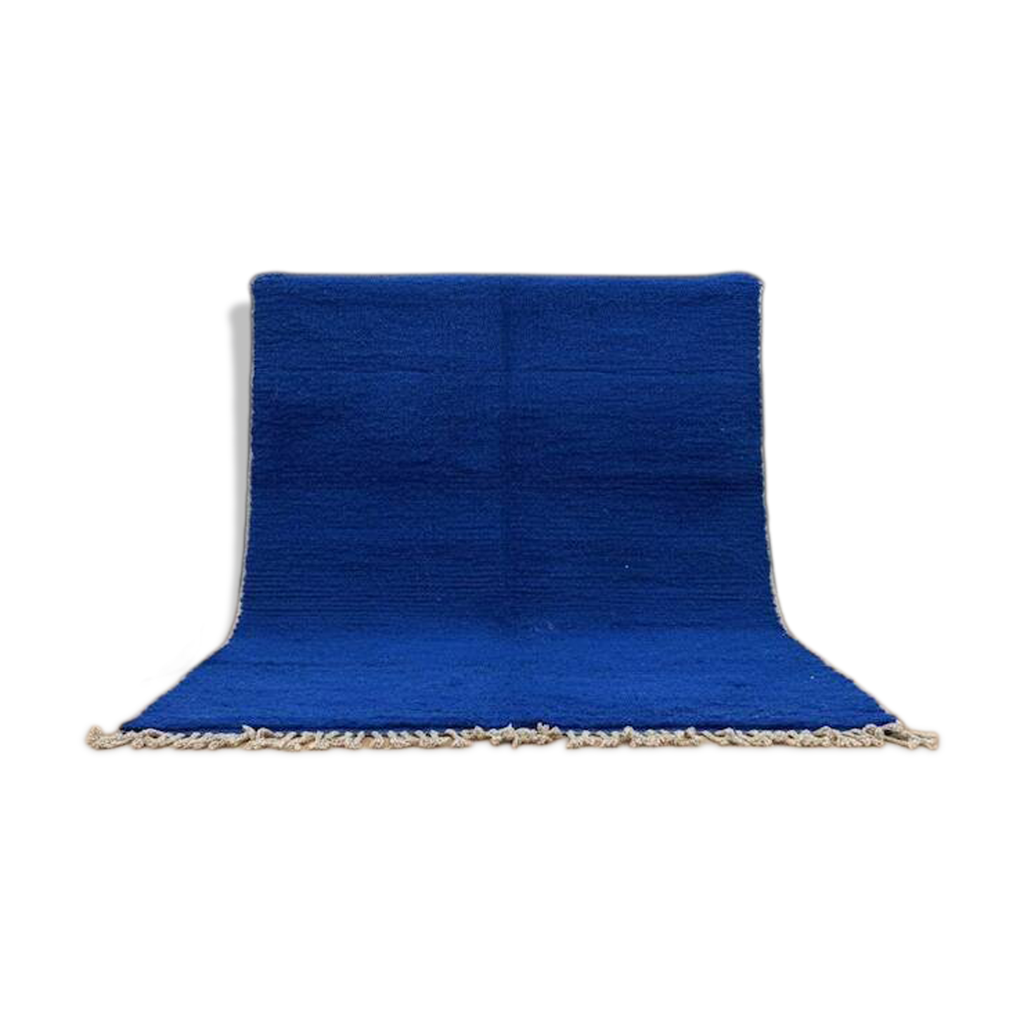 Handmade blue wool Berber rug 200cmx300cm
