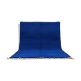 Handmade blue wool Berber rug 200cmx300cm
