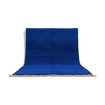Handmade blue wool Berber rug 200cmx300cm