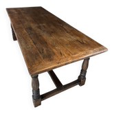 Dining table canteen in oak, 1940s