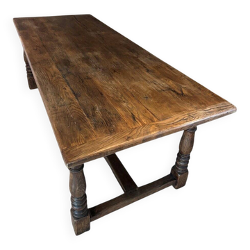 Dining table canteen in oak, 1940s