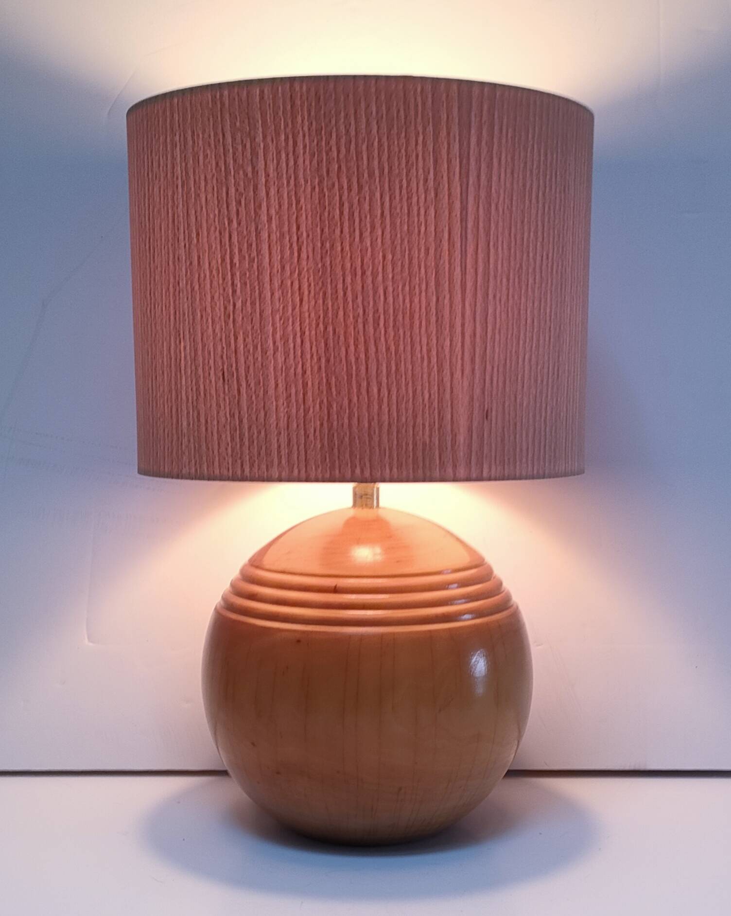 lamp base ball IMT design solid wood