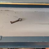 Showcase Louis XVI blue patina