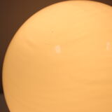 Lampe de table tout en verre du milieu du siècle / Osvětlovací sklo Valašské Meziříčí, années 1970.