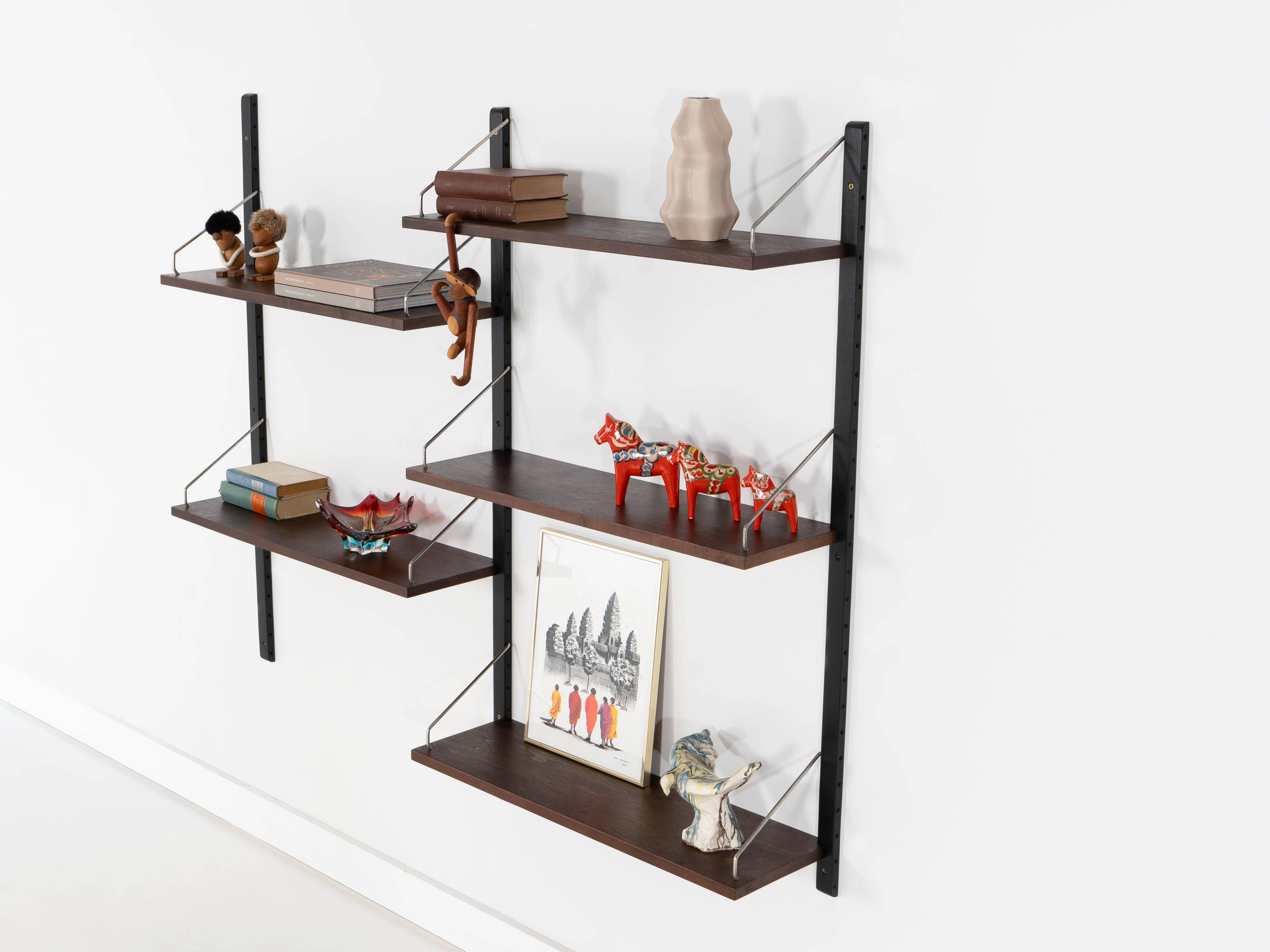 Modular shelving unit, Danish design, 1960s, designer: Poul Cadovius