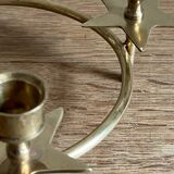 Vintage brass candle holder