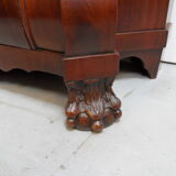 Cabinet en porcelaine d’acajou antique