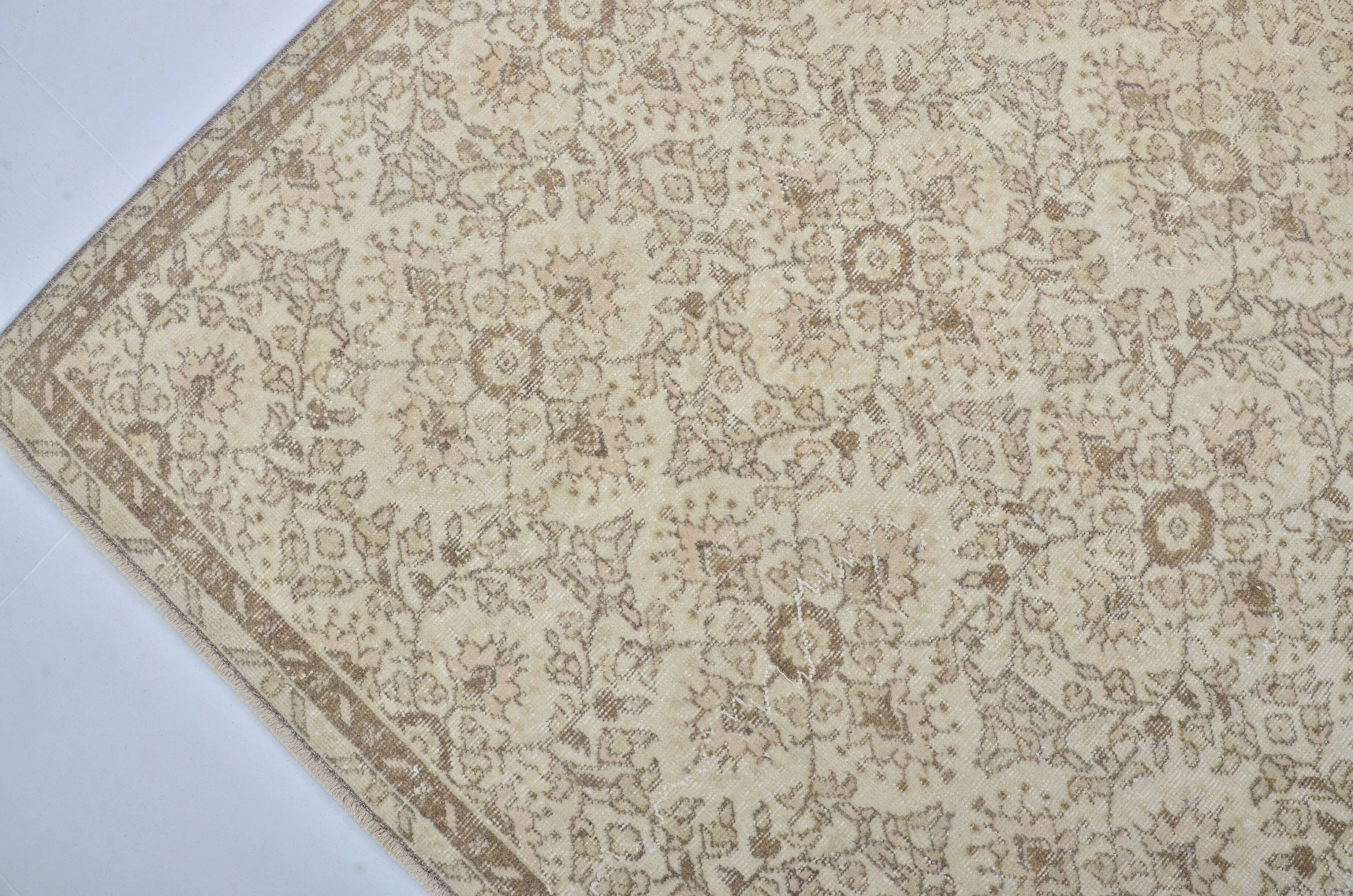 Oushak Turkish Vintage Rug sku 3187
