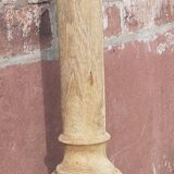 Solid oak column