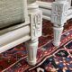Pair of Louis XVI style beech beds