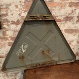 Enamelled sign post from 1972