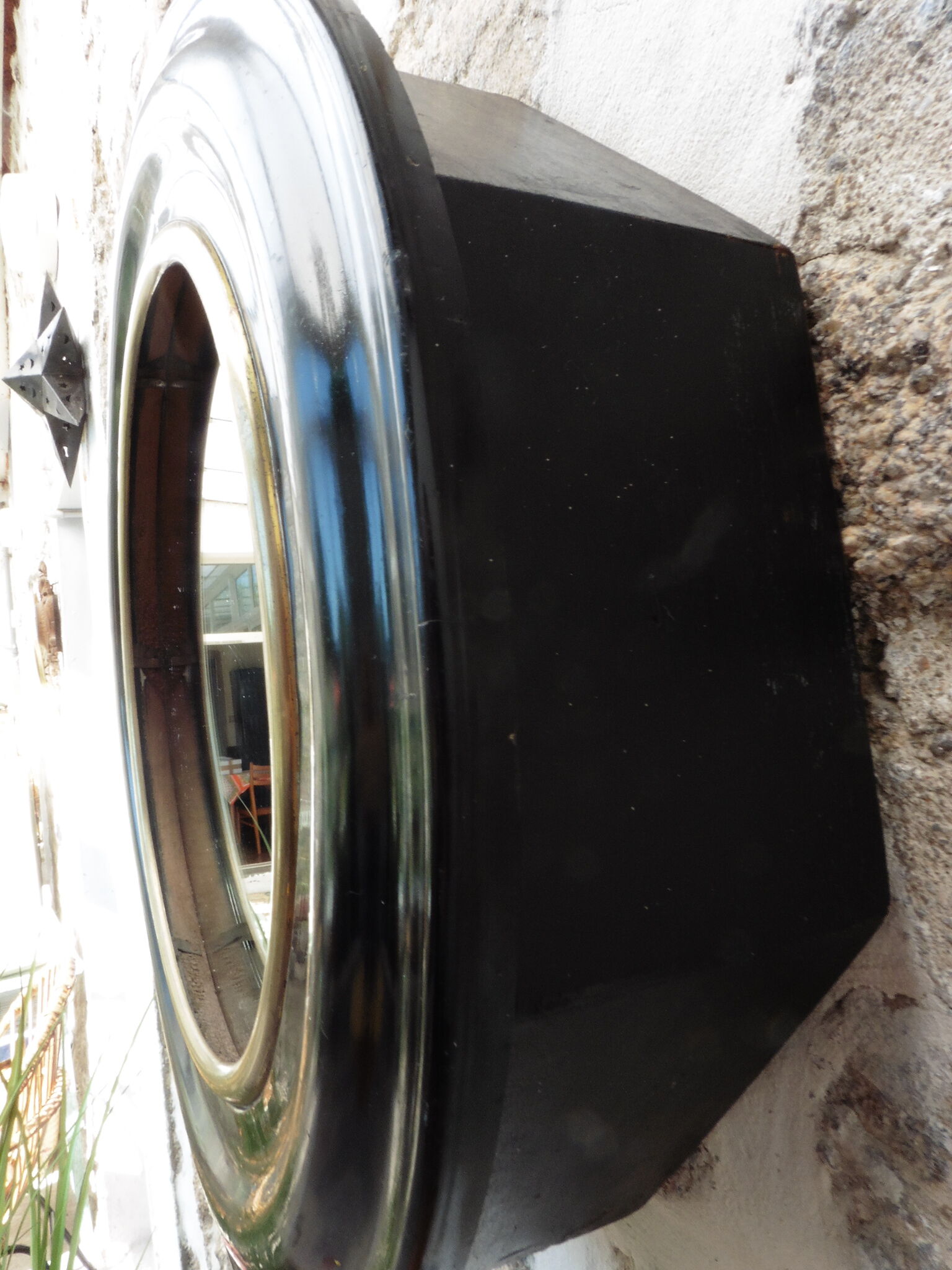 Mirror Napoleon III 37x37cm