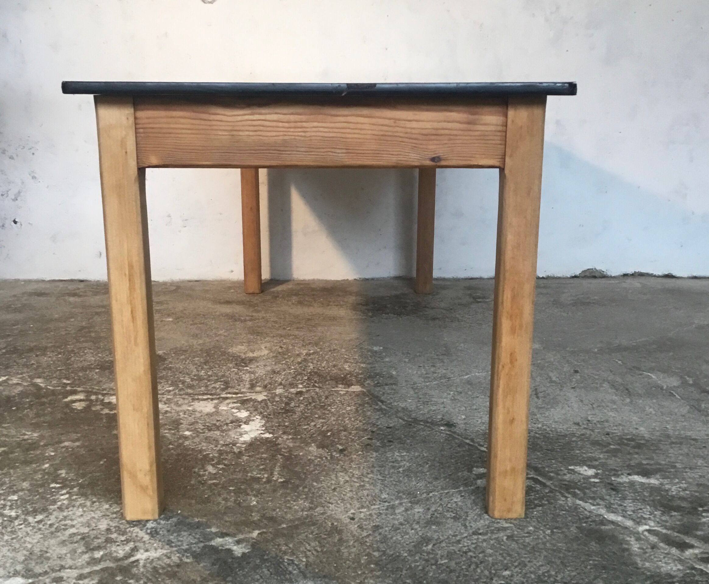 Farmhouse table with formica top 200 cm - 1950