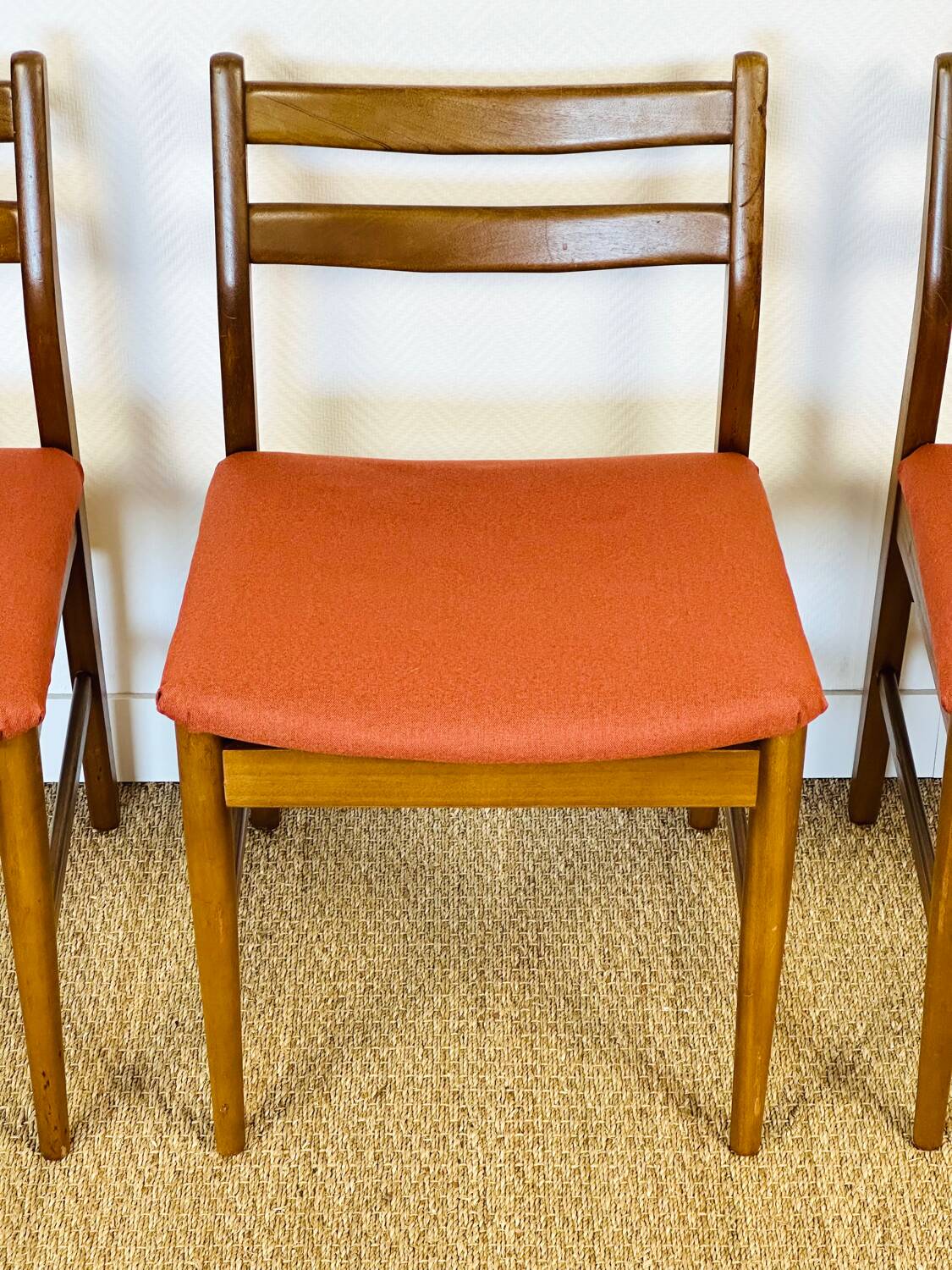 4 Scandinavian chairs 1960