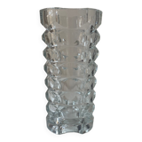 Vase en verre épais