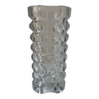 Vase en verre épais