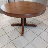 Vintage extendable table Baumann 1970s