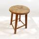 Paire de tabourets en bois
