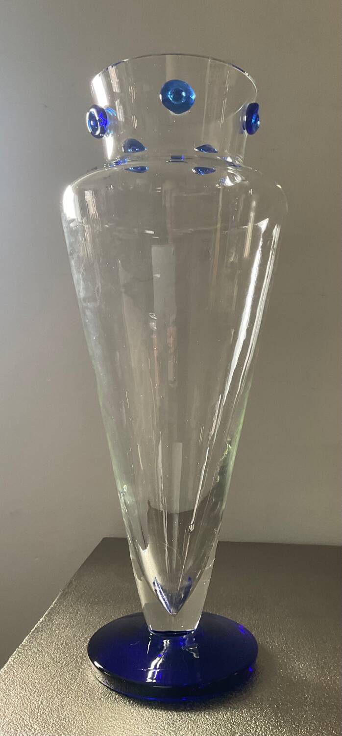 Large Borek Sipek Vase in glass paste from the 80s