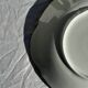 Old pie dish with 2 handles, golden wheat patterns, D28.