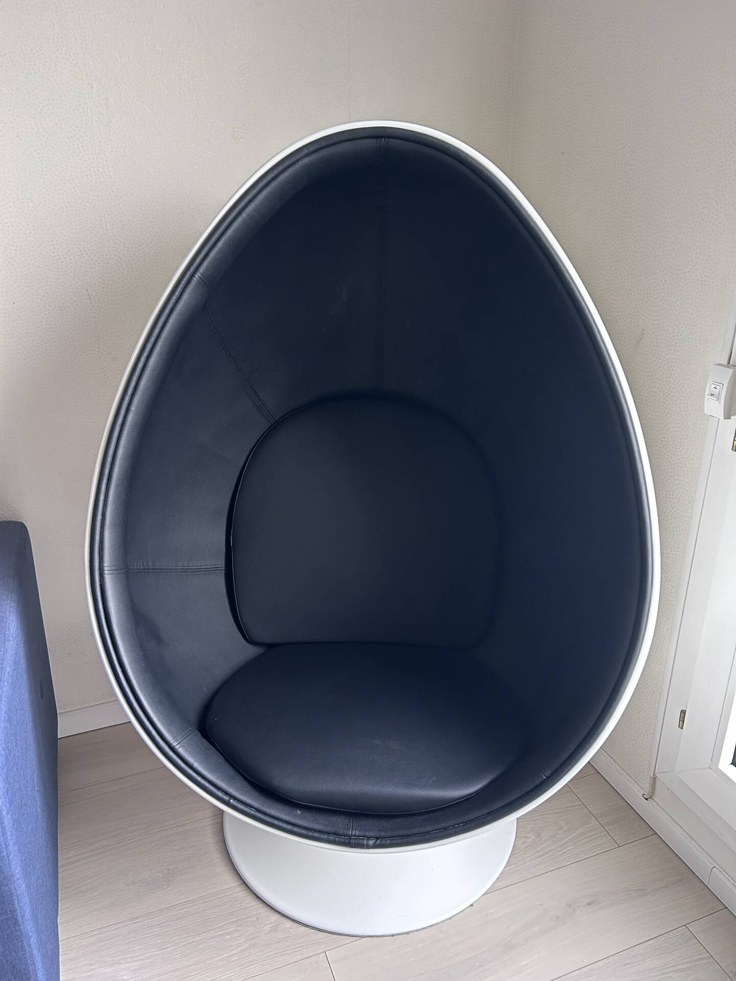 Egg design armchair