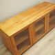 Pine showcase, Danish design, 1980s, production: Denmark