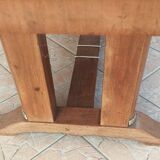 Art Deco table in burr walnut