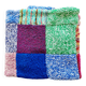Vintage wool patchwork plaid