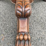 Drum table, 19th century mahogany pedestal table