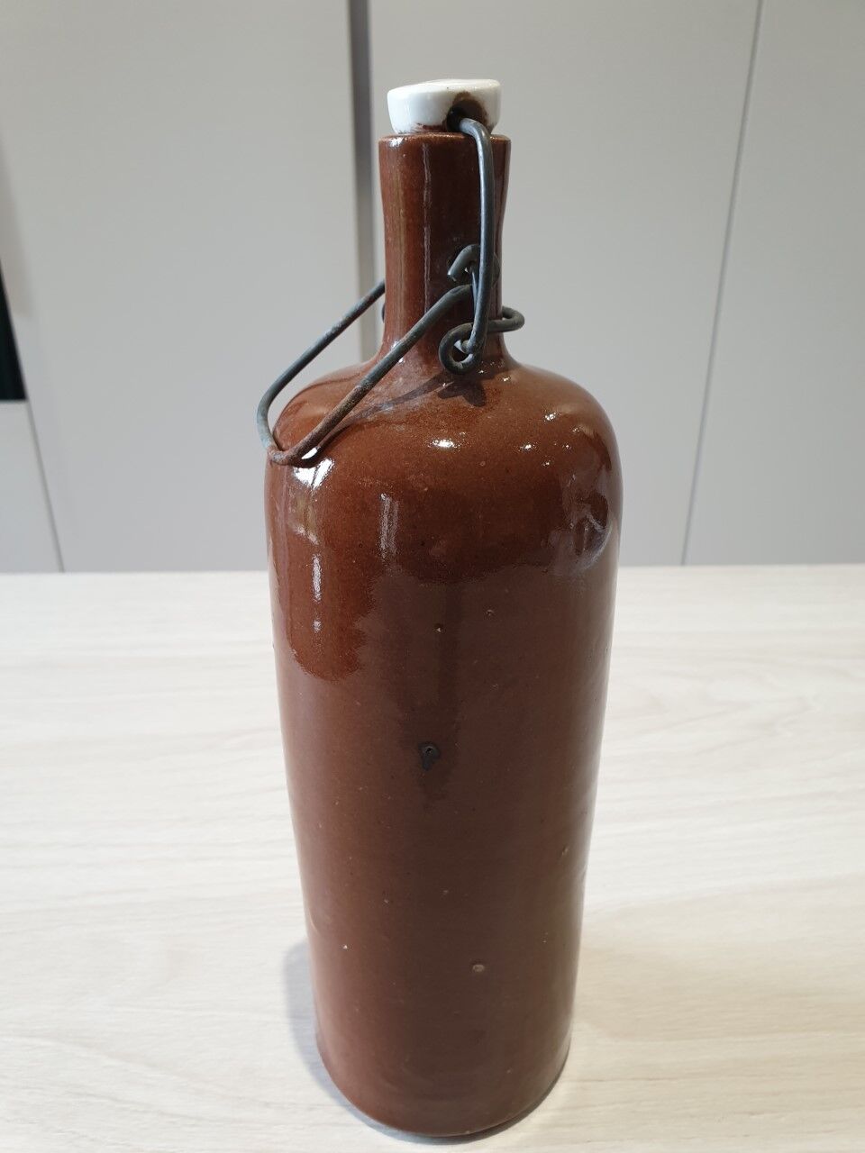 Old sandstone bottle