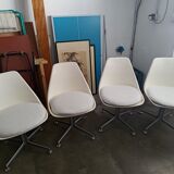 Set of 4 chairs Arkana model 116 by Maurice Burke
