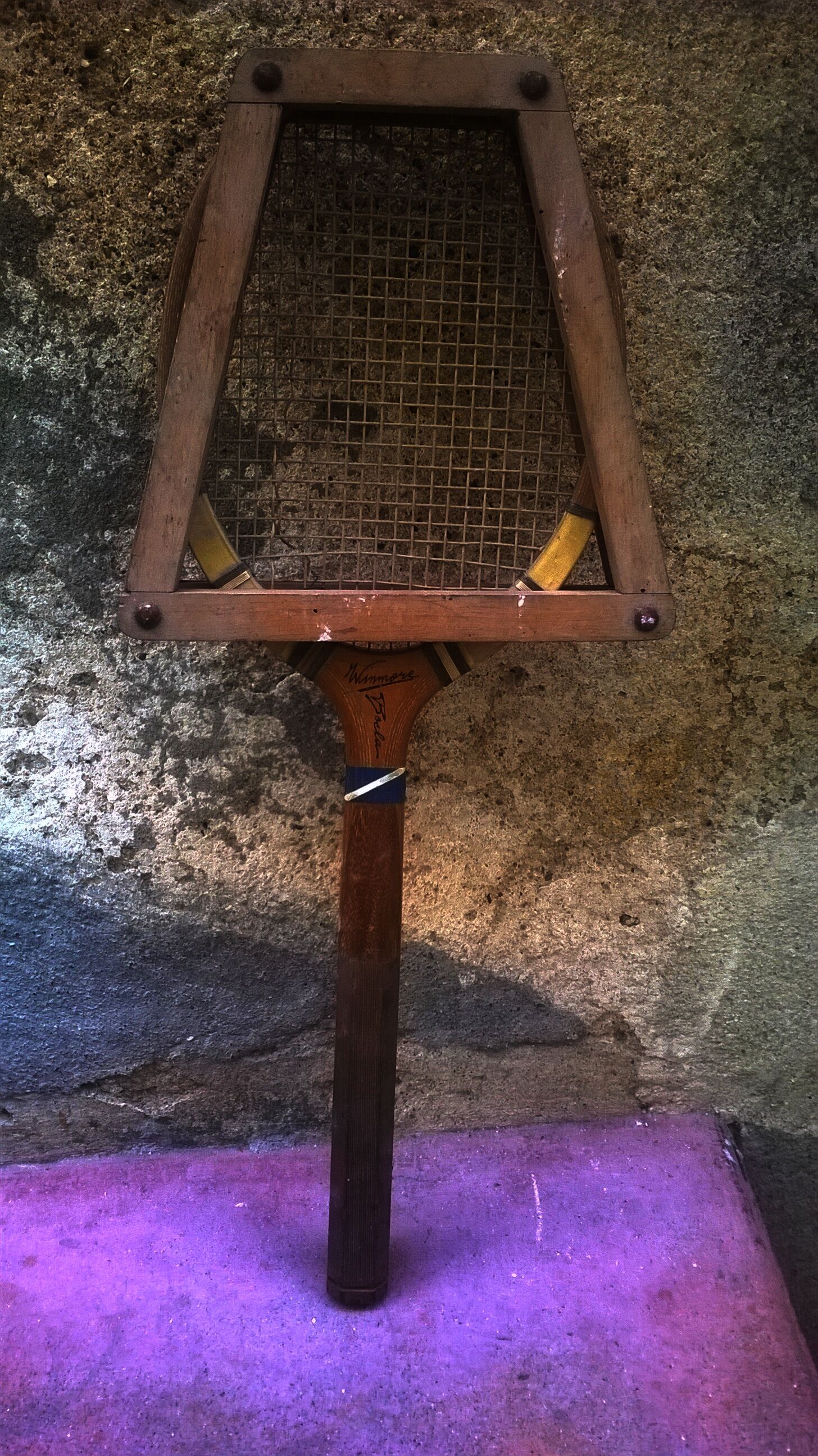 Raquette de tennis vintage