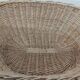 Vintage wicker basket