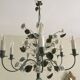 Antique metal chandelier