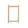Vintage bamboo and rattan mirror