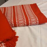 Tablecloth + 12 old napkins