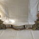 Bronze fireplace bar XIX Front trim Fireplace accessory Louis XV