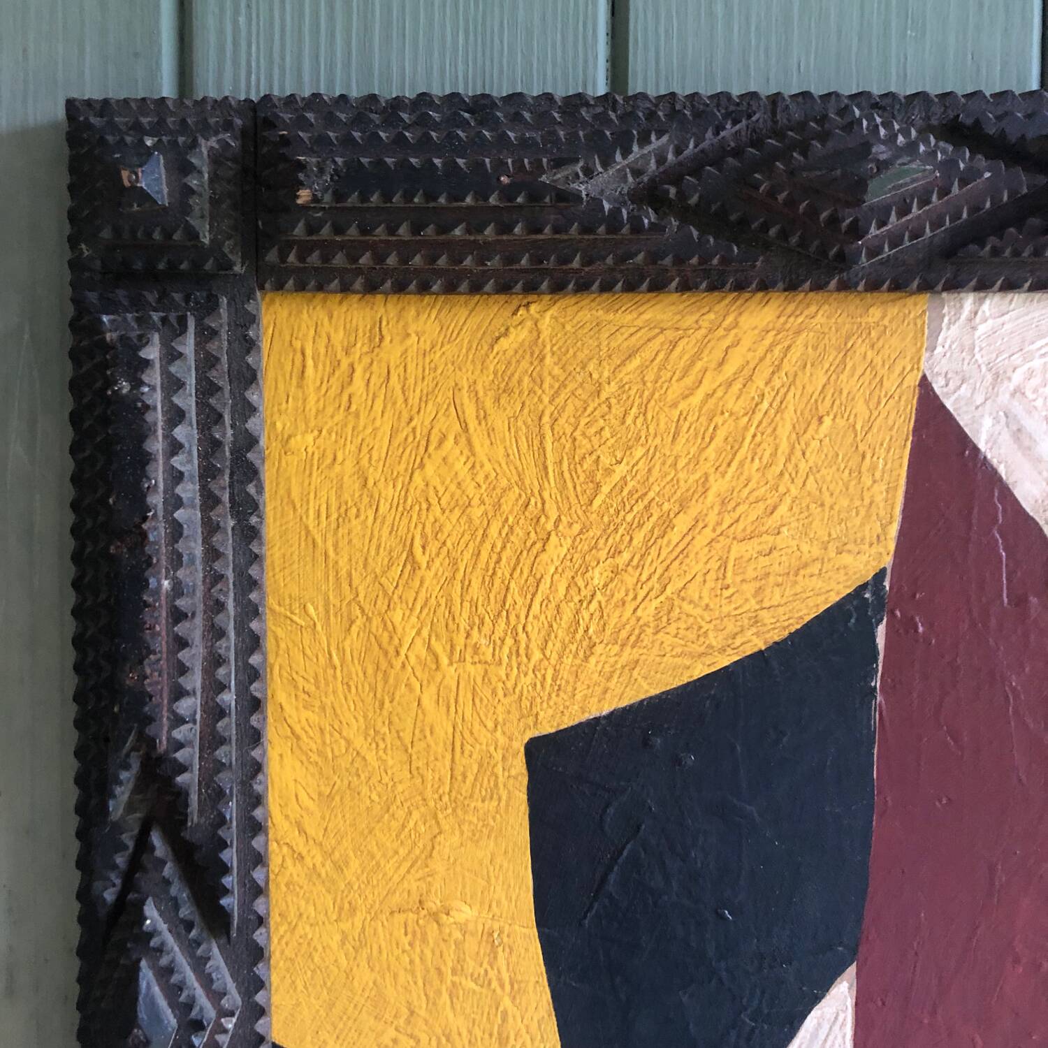 Small abstract painting