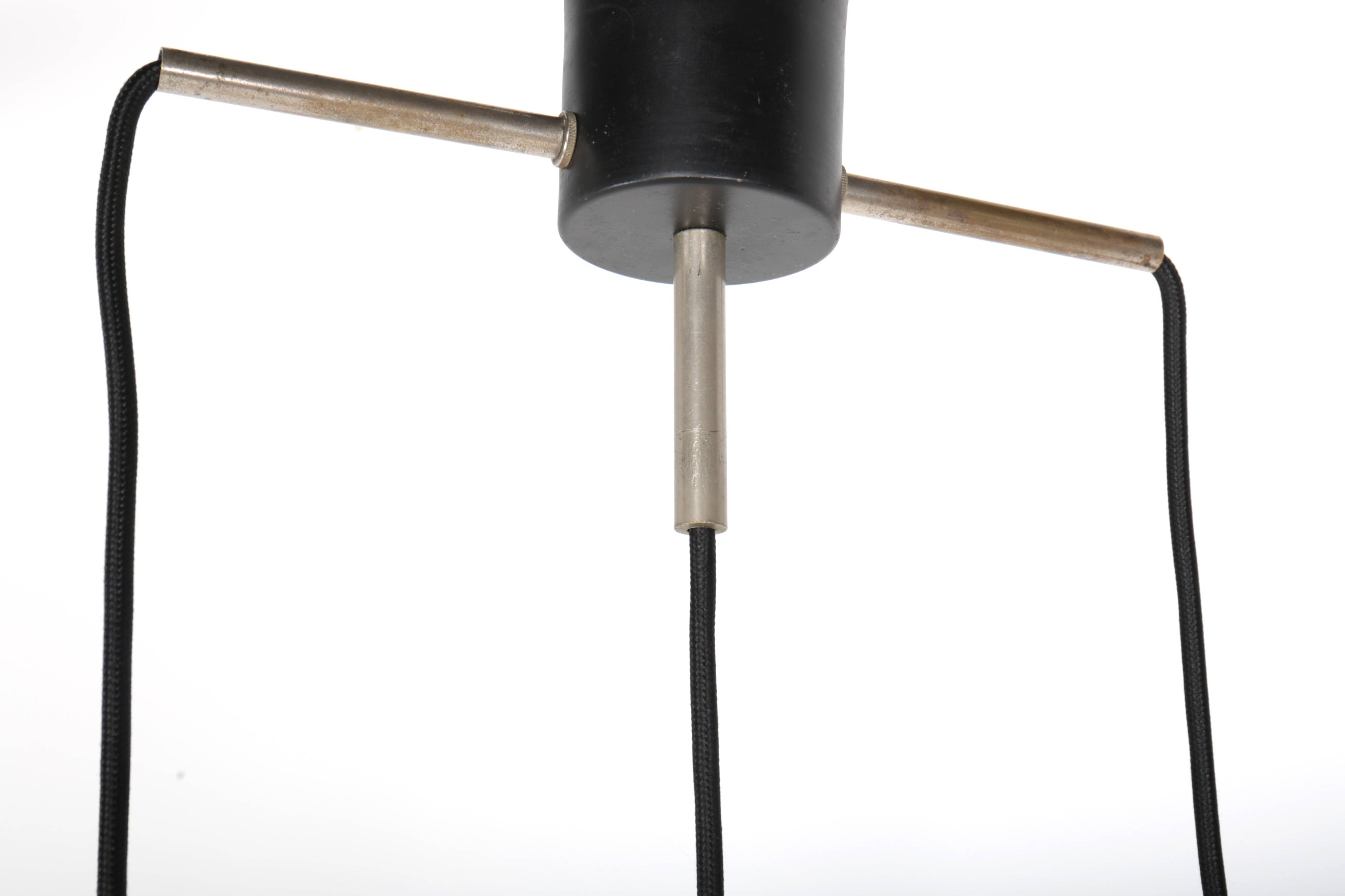 Drop pendant lamp by Uno & Östen Kristiansson for Luxus, Sweden, 1950s