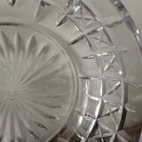 Large Saint Louis crystal salad bowl