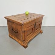 Antique Brutalist Chest in Oak, 1800