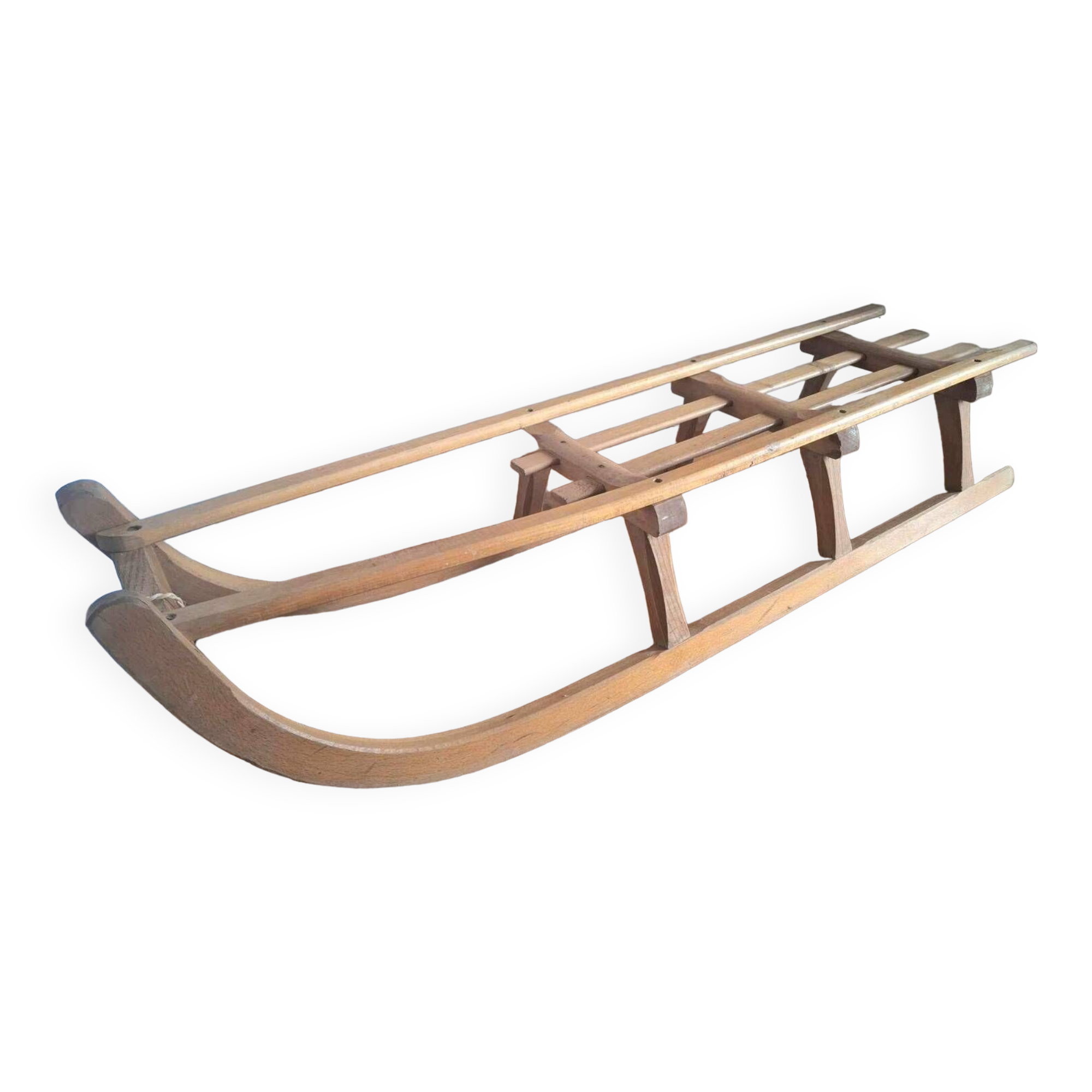 Luge vintage, décoration rétro