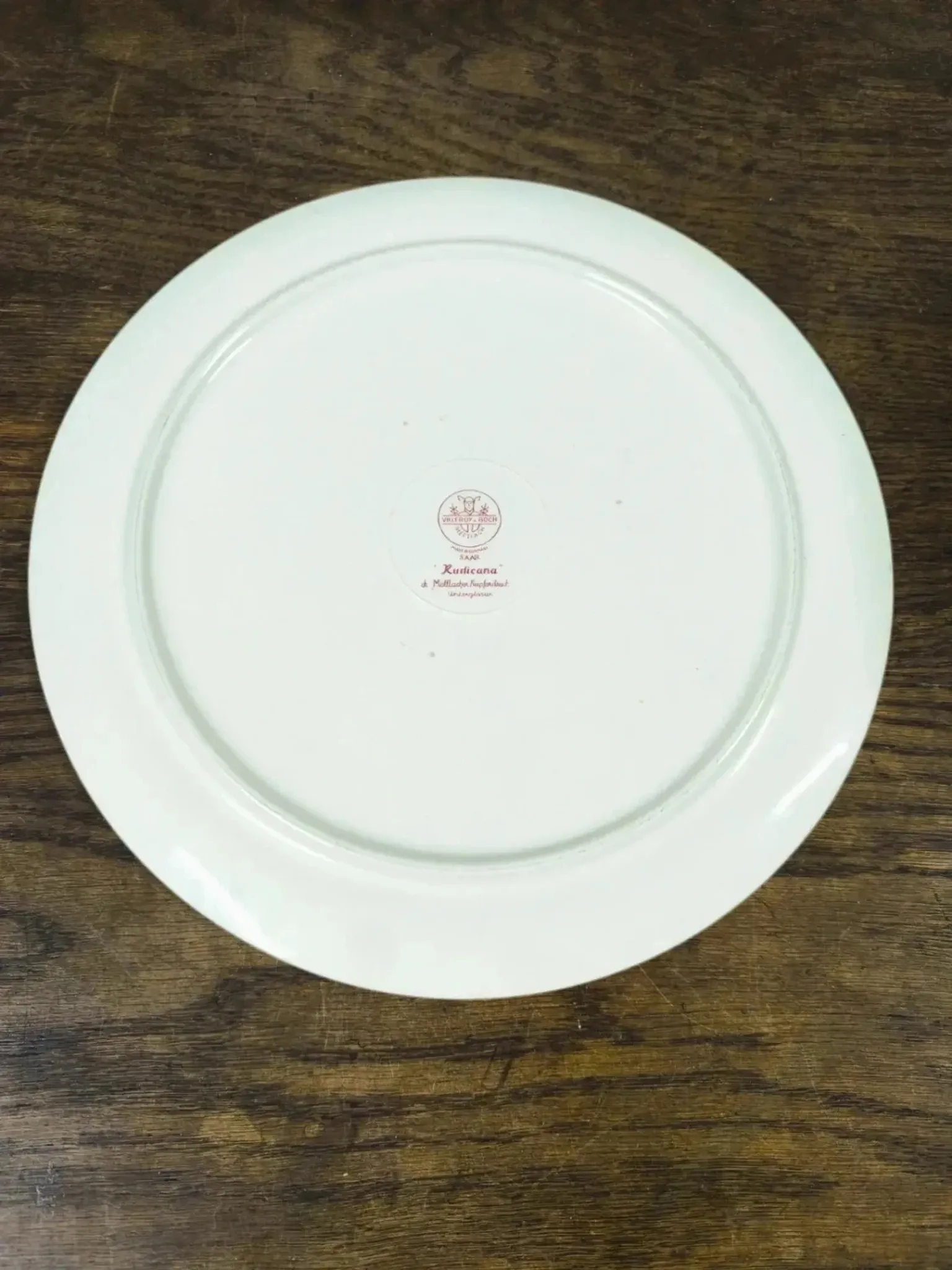 Round cake plate Villeroy and Boch Rusticana rose