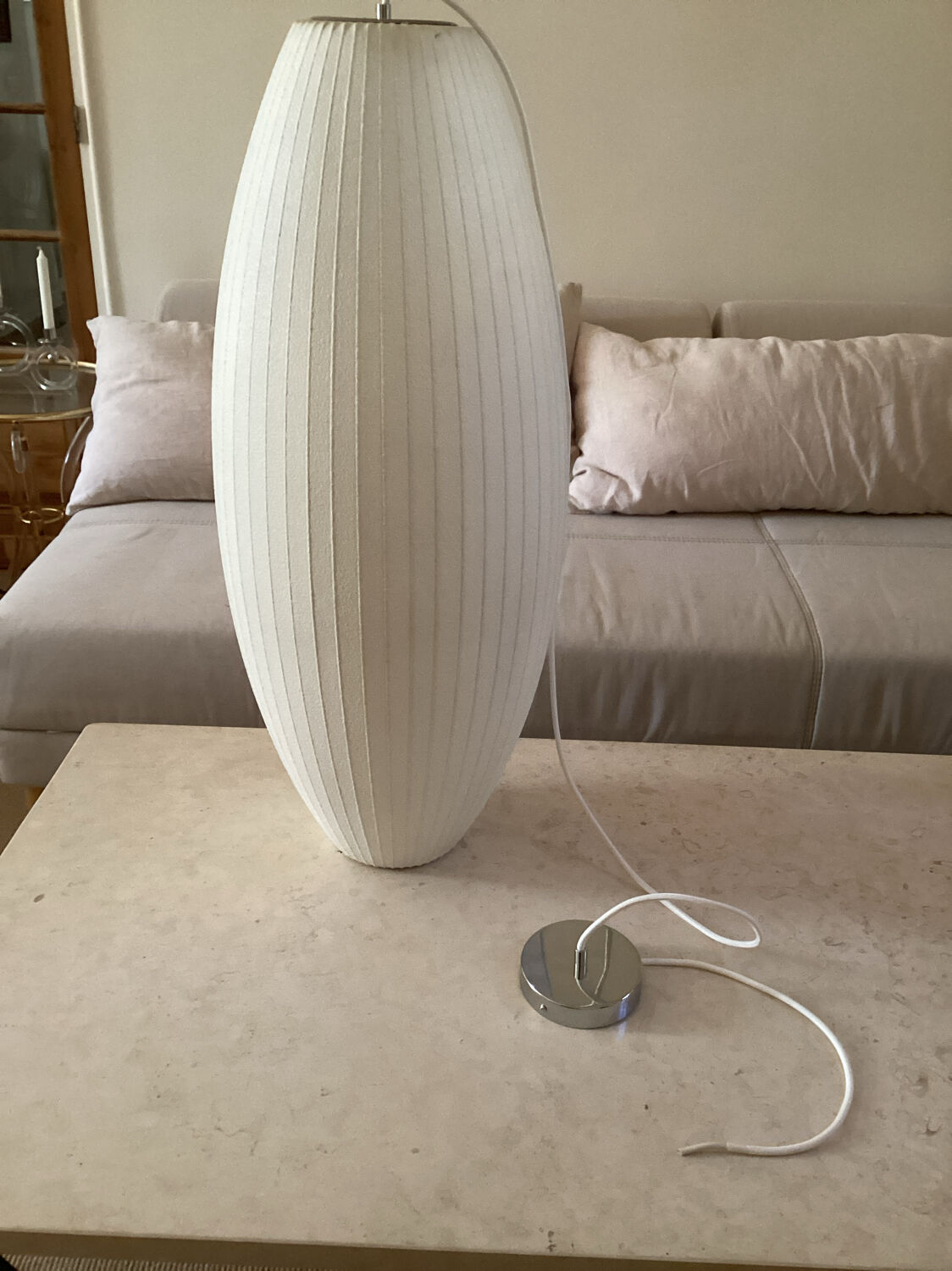 Cigar Bubble Lamp by George Nelson