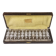Coffret de 12 porte couteaux vintage