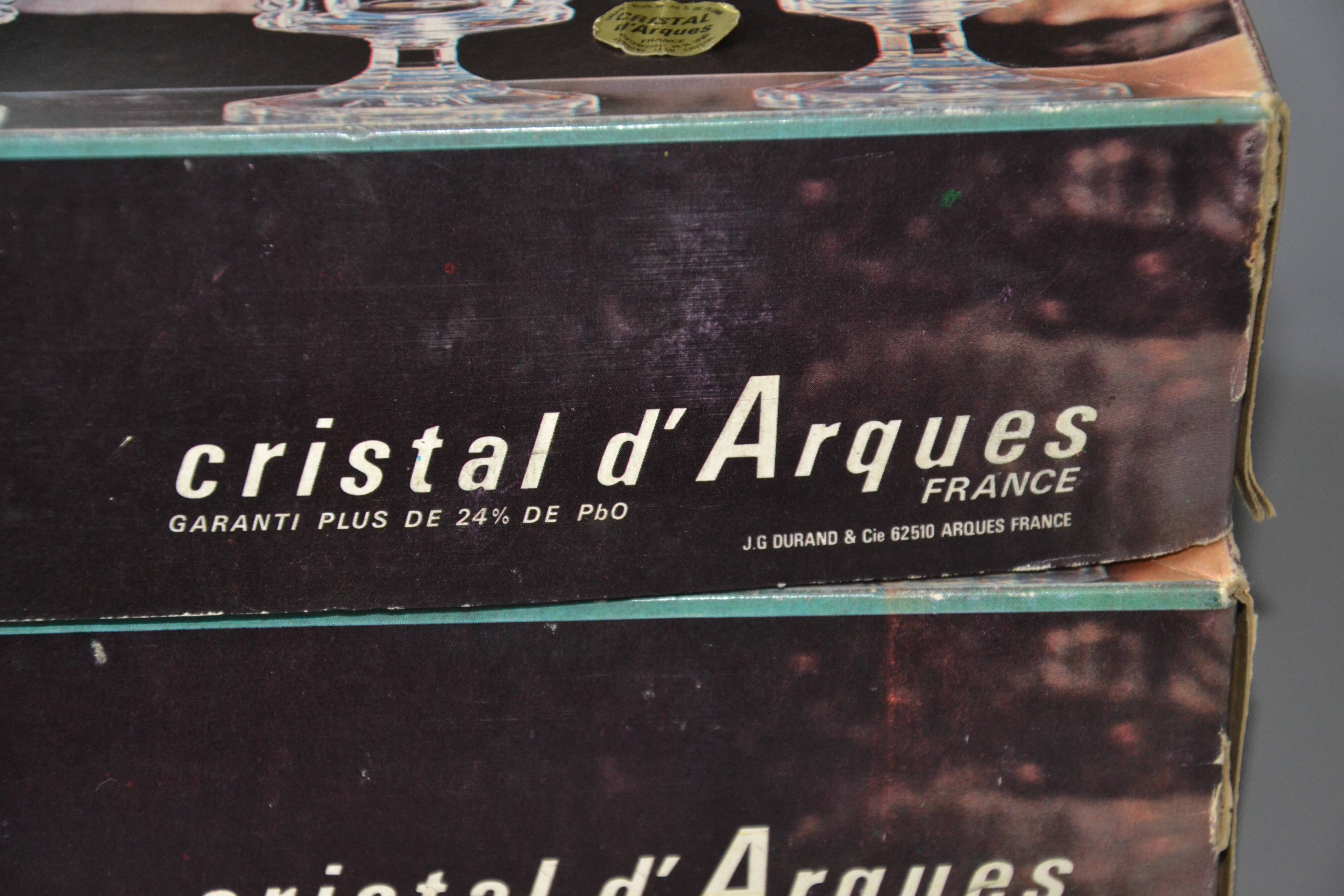 10 crystal champagne flutes