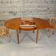 Table ronde extensible